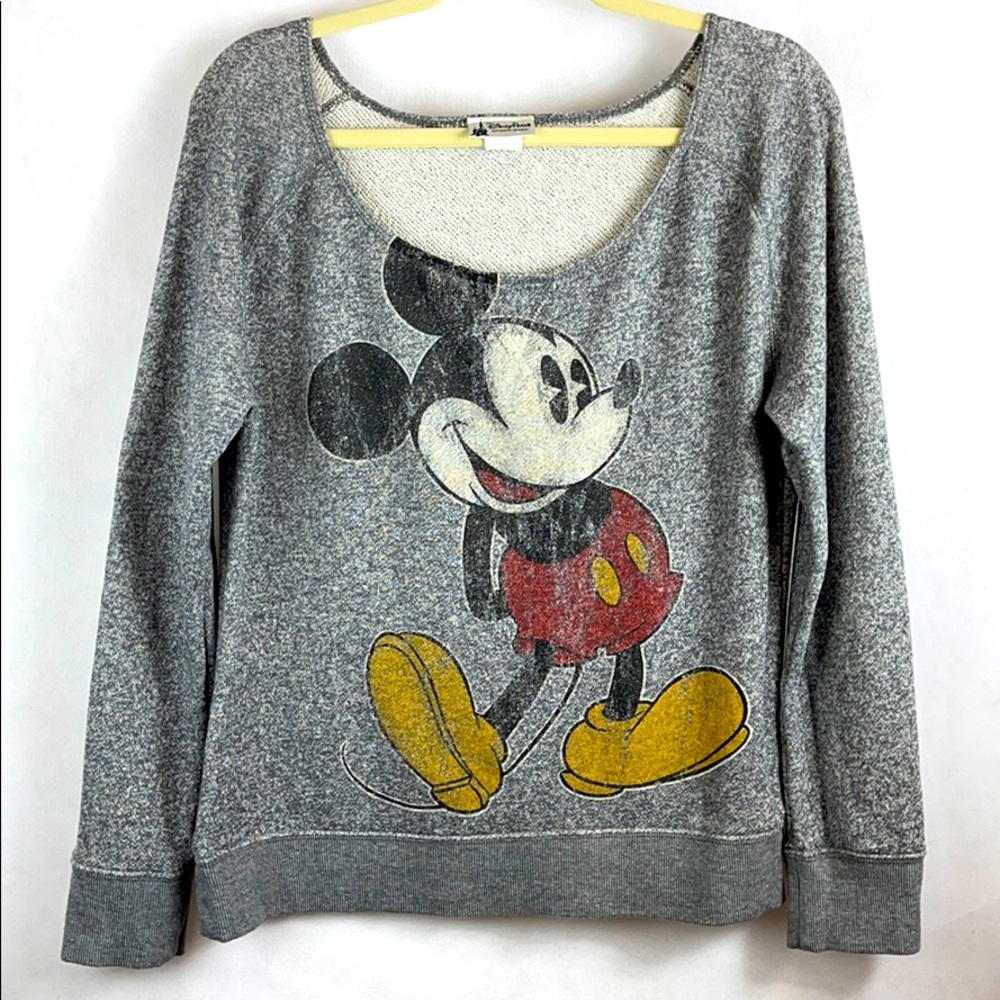 Disney Parks Mickey Mouse  Lightweight Sweatshirt